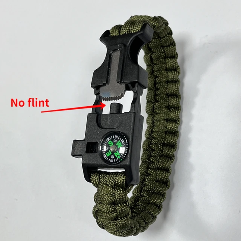 Outdoor Multi-Function Survival Rescue Bracelet