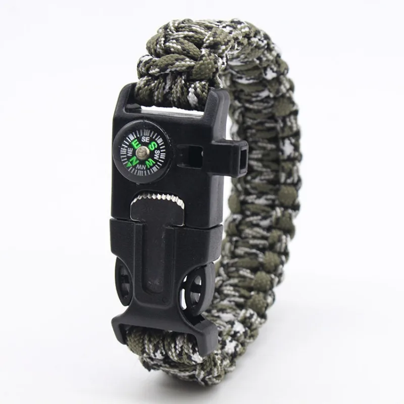 Outdoor Multi-Function Survival Rescue Bracelet