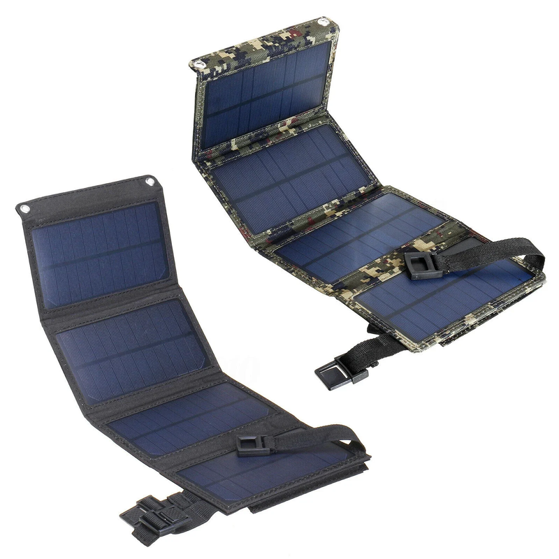 5V USB Foldable Solar Panel Charger Kit