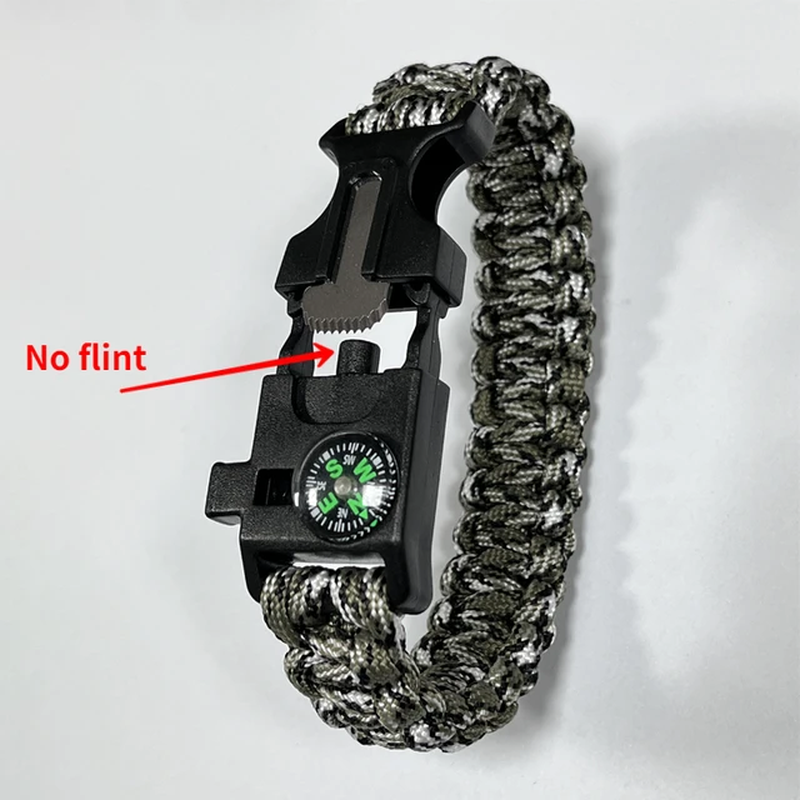 Outdoor Multi-Function Survival Rescue Bracelet